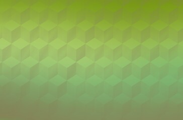 abstract background, Abstract background, gradient of green, gives dimensional square pattern, poster background