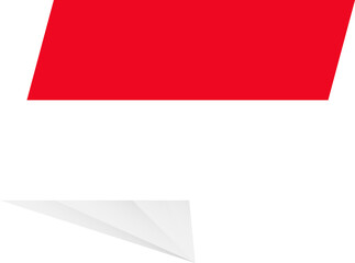 Indonesia pin flag