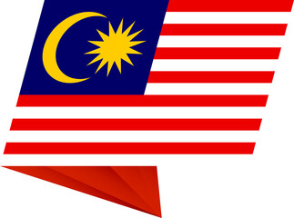 Malaysia pin flag