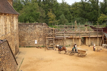 Le château de Guédelon © L'Atelier de Raven