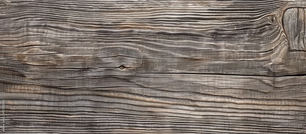 Wall mural grey oak wood texture. copy space image. place for adding text and design