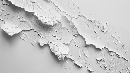 Fototapeta premium Crisp white paper texture, perfect for minimalist art pieces and editorial layouts