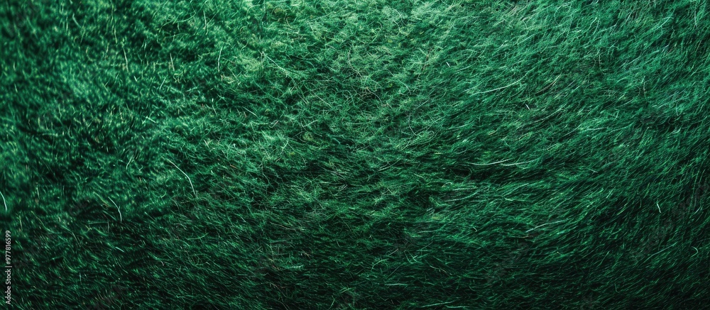 Poster abstract background featuring a green felt texture square format. copy space image. place for adding