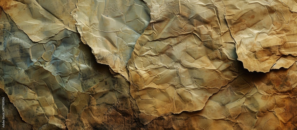 Poster texture of aged paper. copy space image. place for adding text and design