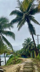 Beautiful landscapes of Pacific Ocean