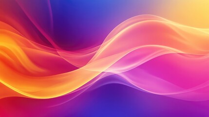 Dynamic Blue Wave. Futuristic Abstract Illustration with a Modern Twist