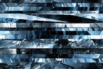 A repeating texture of a brick wall