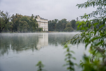 Schloss Leopoldskron im Regen