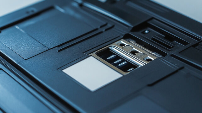 Vintage 3.5-Inch Floppy Disk with Label Isolated on White Background"