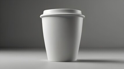 Mockup cup of coffee