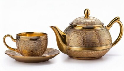 Ornate Gold Tea Set
