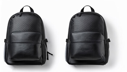 Naklejka premium backpack isolated on white background