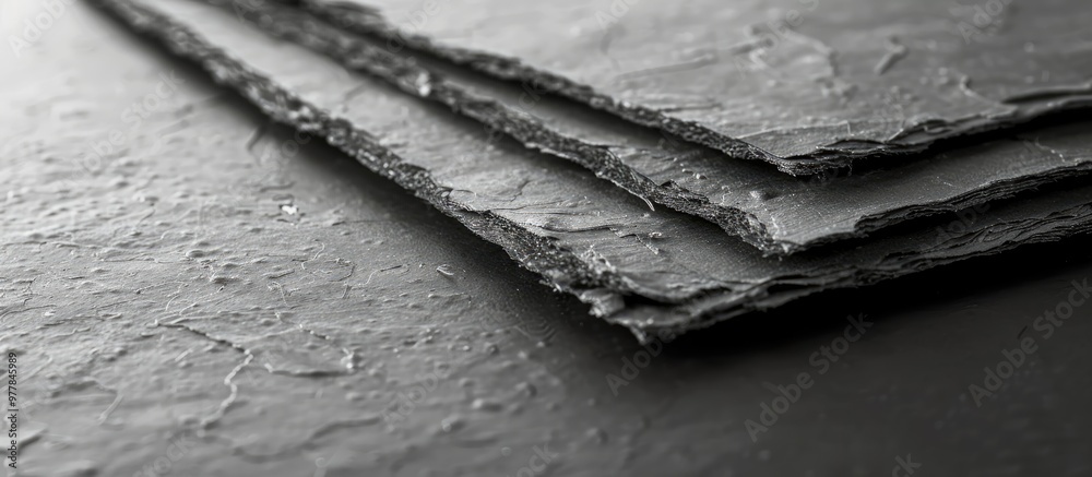 Poster abstract grey background texture on a table or wall surface gray chipboard background texture. copy 
