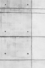 Concrete Textured Monochrome Abstract Architectural Background with Minimal Geometric Shapes