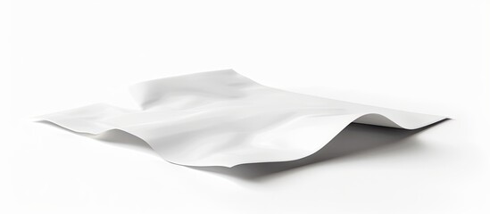 Obraz premium Ream of printer paper with copyspace isolated on a white background