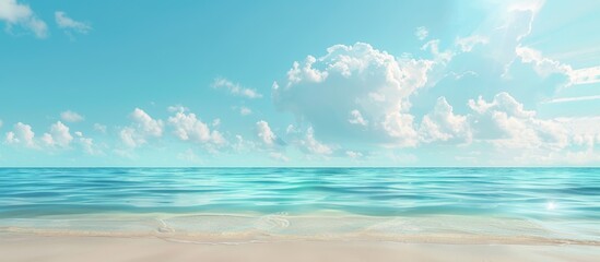 Fototapeta premium Summer image of available space for your suntan. Copy space image. Place for adding text and design