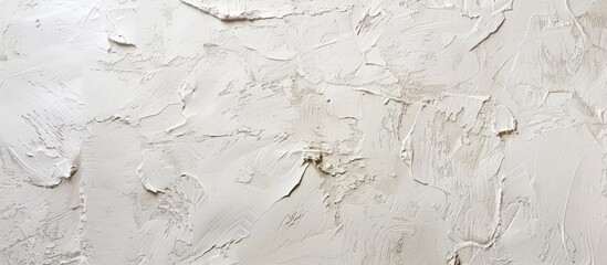 Obraz premium White beige paper background texture with a light rough spotted finish providing a blank copy space background