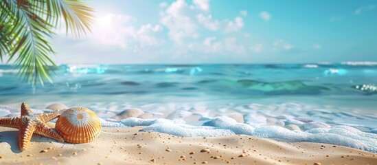 Blank Copyspace Holiday Quotation Mark Summer Theme