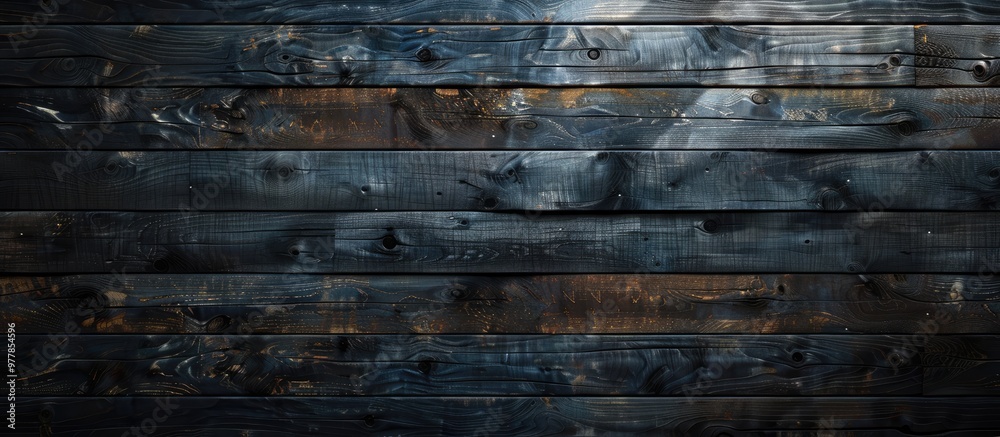 Poster textured wooden surface top view. copy space image. place for adding text and design