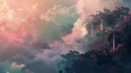 Fototapeta premium clouds in the sky