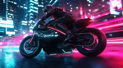 Neon City Rider