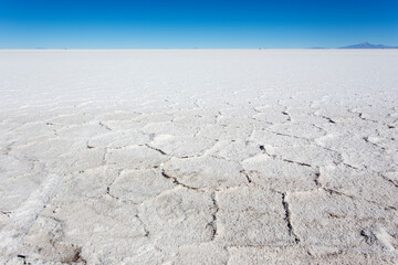 A photo of salt flat in  Uyuni