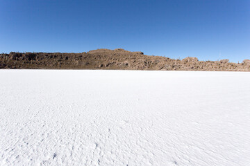A photo of salt flat in  Uyuni
