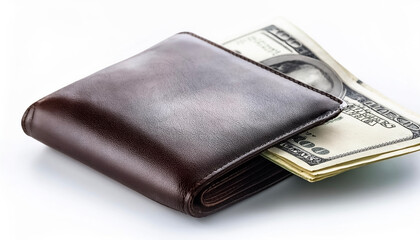 wallet isolated on white background