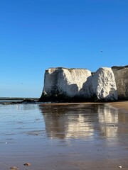 white cliffs