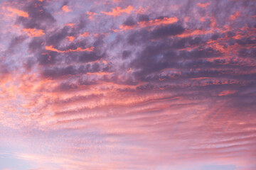 clouds and sunset