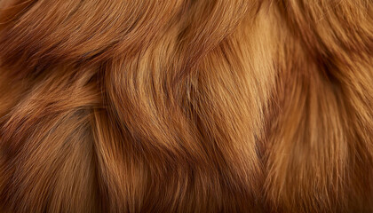 Texture of golden-brown fur.