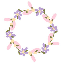 Fototapeta premium Floral frame 