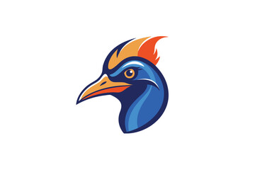 Animal head unique Mascot logo