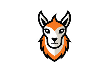 Animal head unique Mascot logo