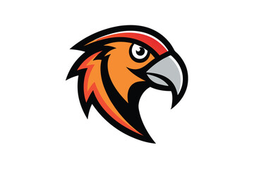 Animal head unique Mascot logo