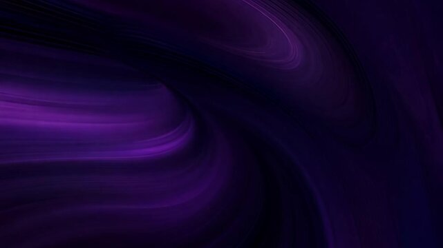 Flowing vibrant purple waves create a mesmerizing abstract background with space for text, evoking motion and energy with a modern touch