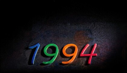 Fototapeta premium 1994: A Year of Cultural Significance and Memories