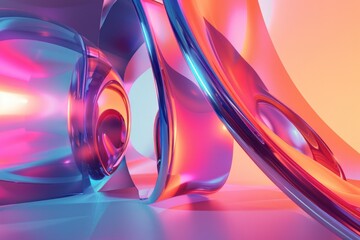 A vibrant decorative item on a table