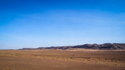 The Sahara Desert en route to Erg Chigaga in Morocco