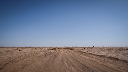 The Sahara Desert en route to Erg Chigaga in Morocco