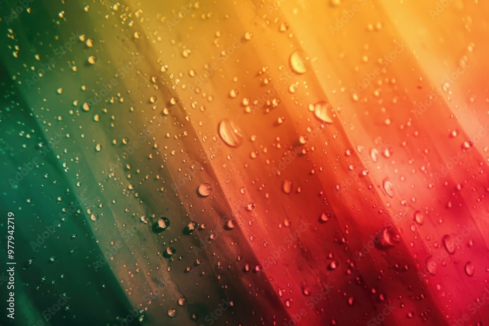 Poster close-up shot of water droplets on a window