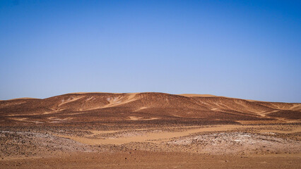 The Sahara Desert en route to Erg Chigaga in Morocco
