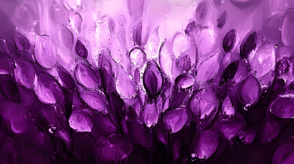 Fototapeta premium Close-up of a purple 