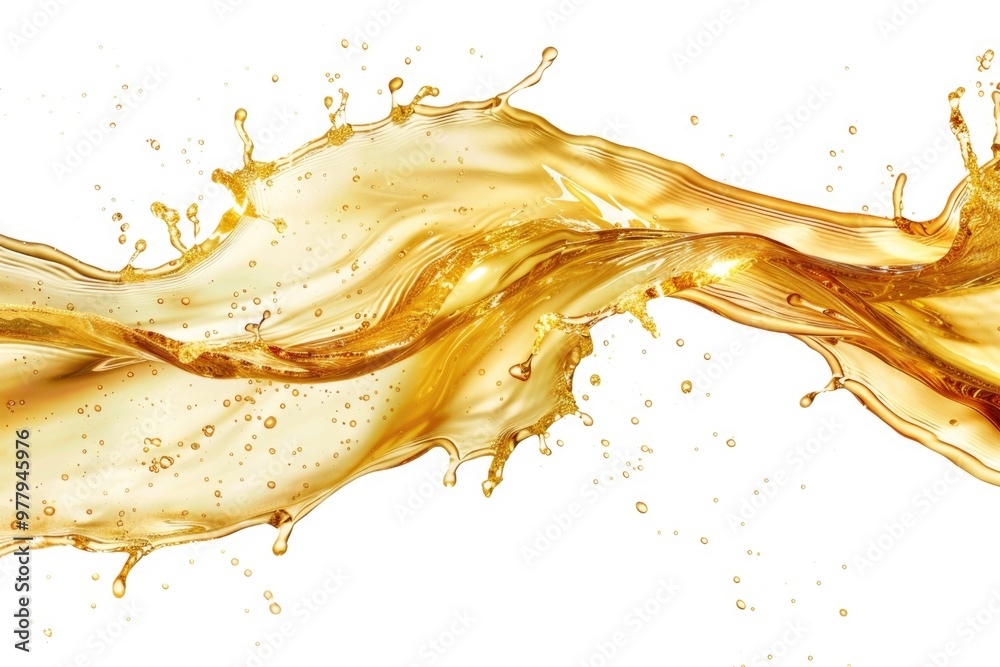 Poster a close-up shot of a splash of liquid on a white surface, useful for representing accidental spills 