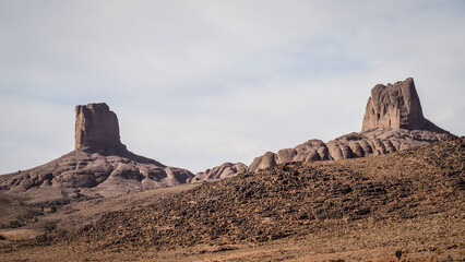 Fototapeta premium The landscape of Saghro Mountains in Morocco