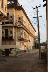 Havelî in the streets of Mandawa, India