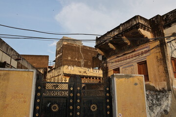 Havelî in the streets of Mandawa, India