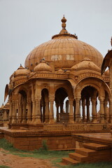 Cénotaphe Bada Bagh in Jaisalmer, India