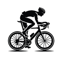 Cycling Silhouette