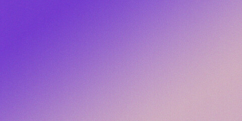 Purple beige grainy gradient background design with noisy texture